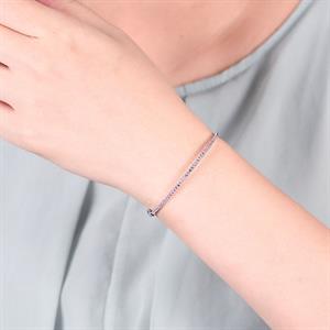 Pink Sapphire Bangle